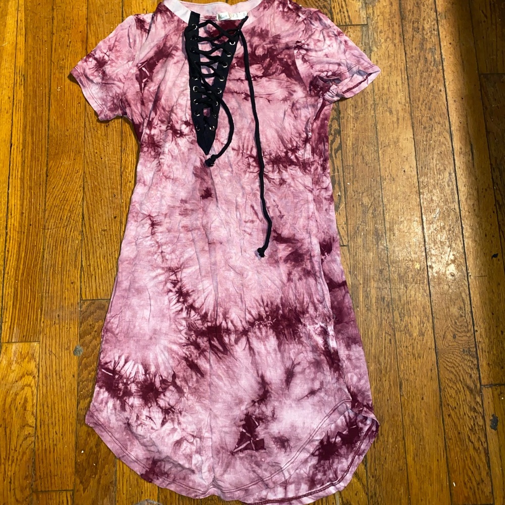 Pink summer dress